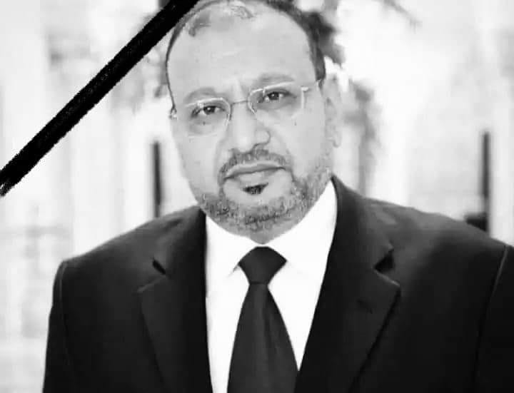 الشيخ حميد الأحمر يعزي في وفاة القاضي فهيم عبدالله الحضرمي