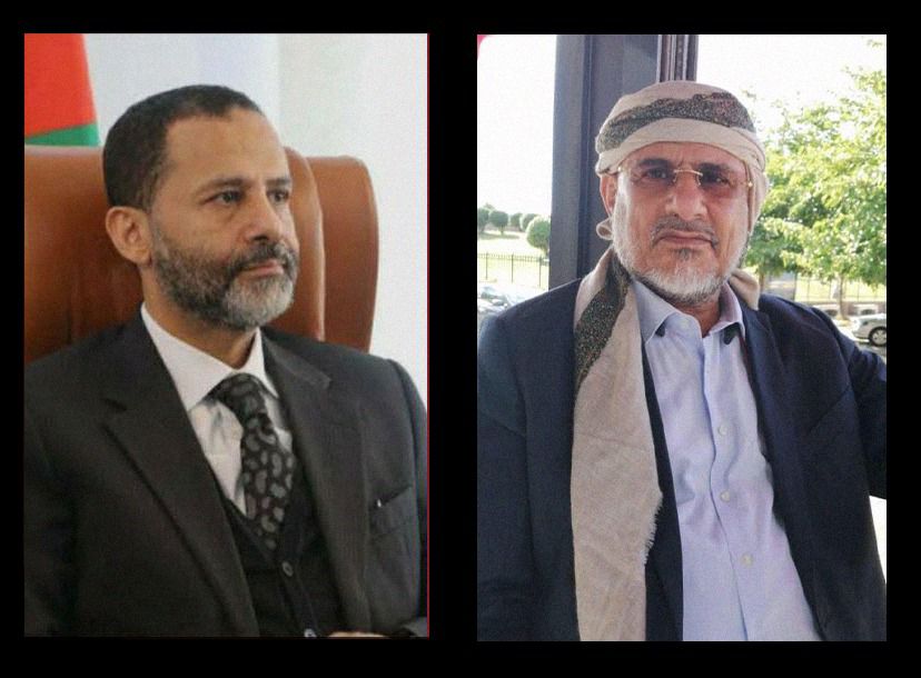 الشيخ حميد الأحمر يعزي الشيخ الحسن أبكر في وفاة زوجته أم علي